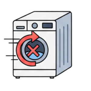Washing Machine - Not spinning<br>(Inspection fee)