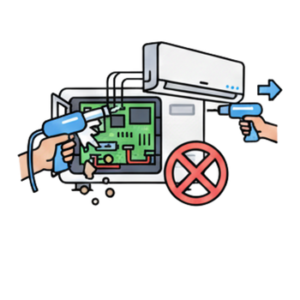 AC- Not working<br>(Inspection fee)