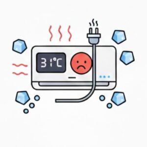 AC-Not cooling <br> <by>(Inspection fee)