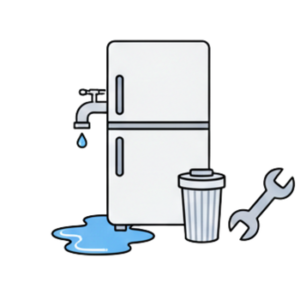 Refrigerator - Water leakage<br>(Inspection fee)